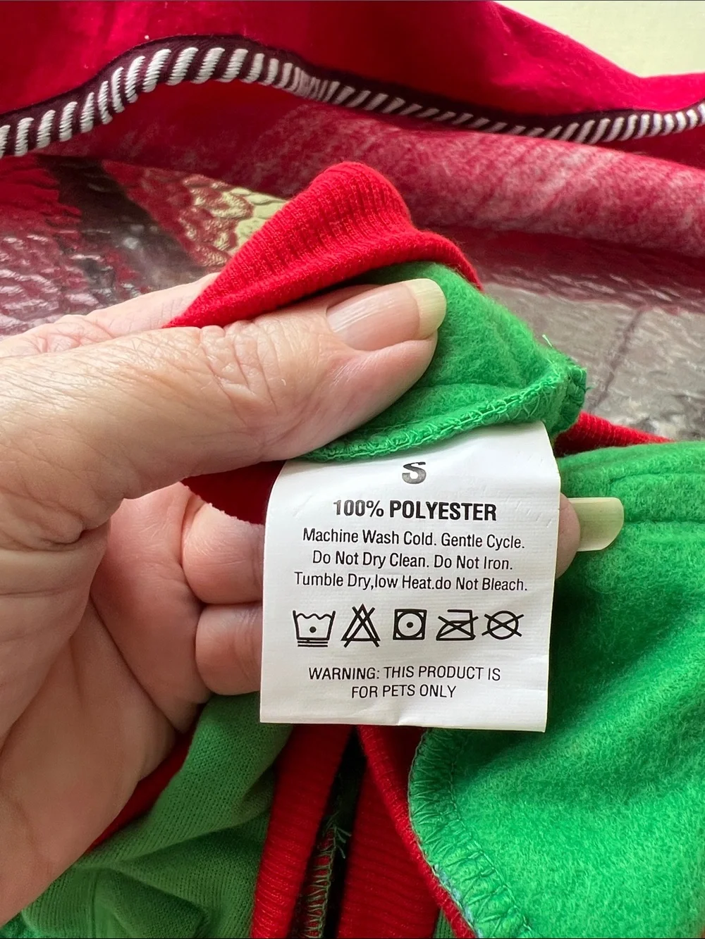 N/A polyester pet